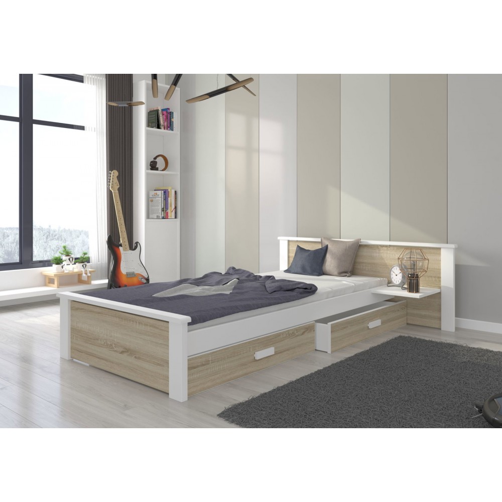 Παιδικό Κρεβάτι Avanta plus-200 x 90-Leuko Fusiko 208x149x72