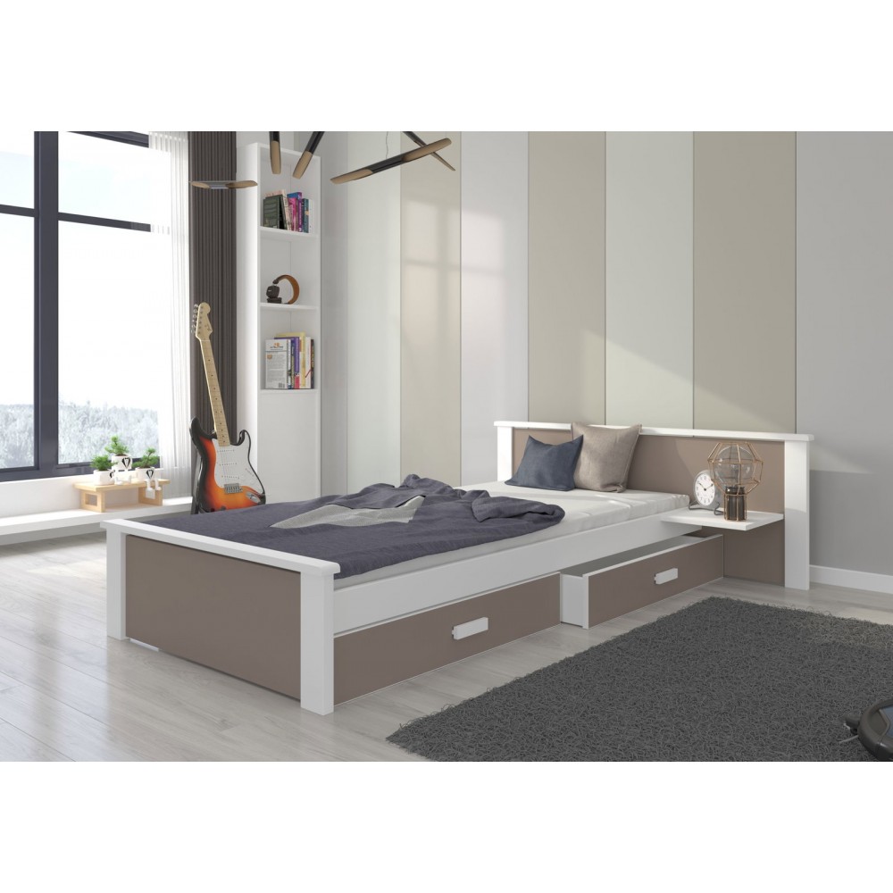 Παιδικό Κρεβάτι Avanta plus-200 x 90-Leuko - Mpez 208x149x72