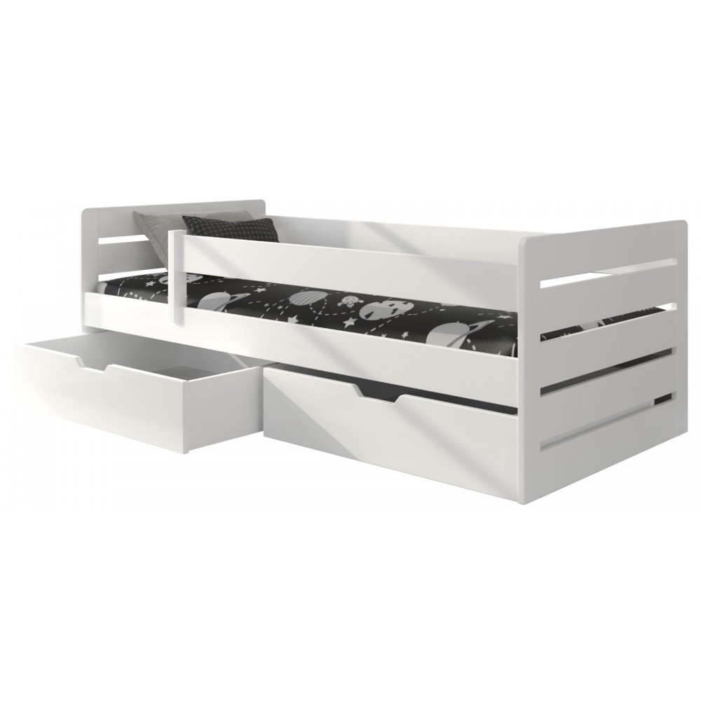 Παιδικό Κρεβάτι Bremen-200 x 90-Leuko 205x97x63