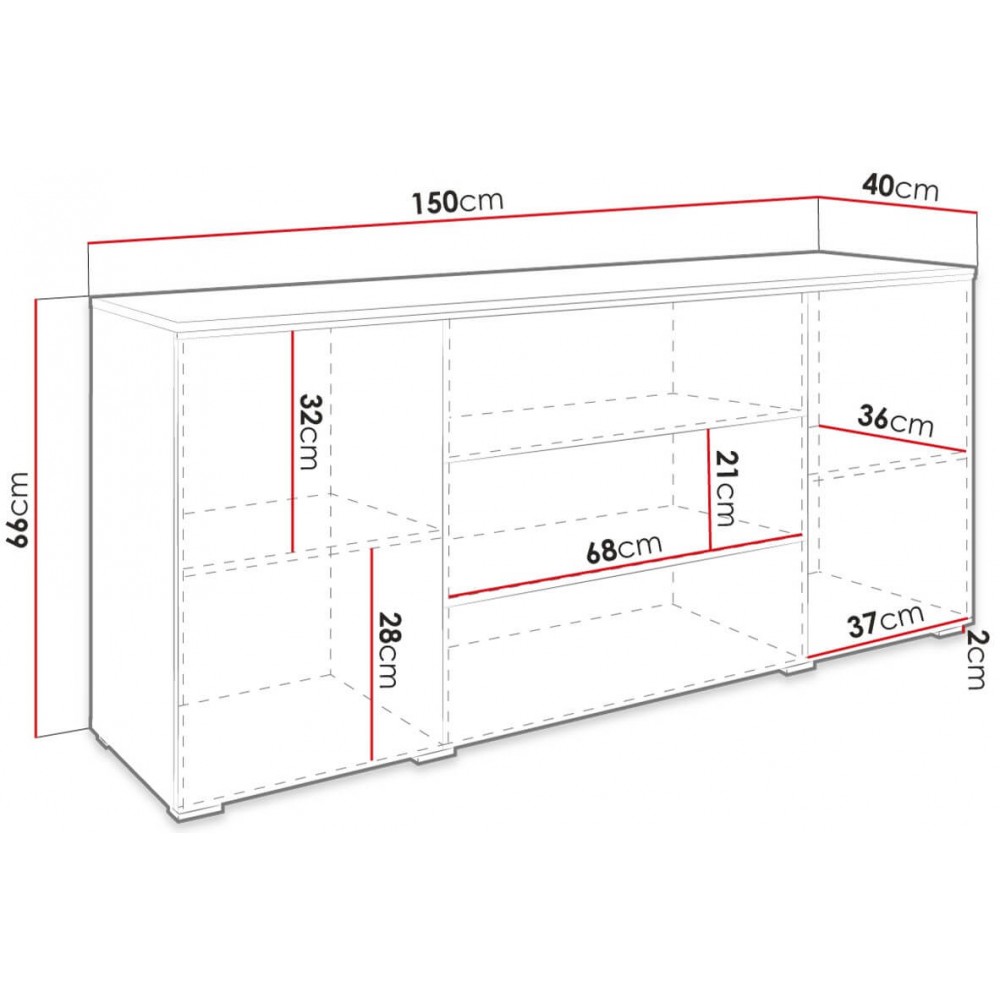 Μπουφές Vera-Drus-Mauro
