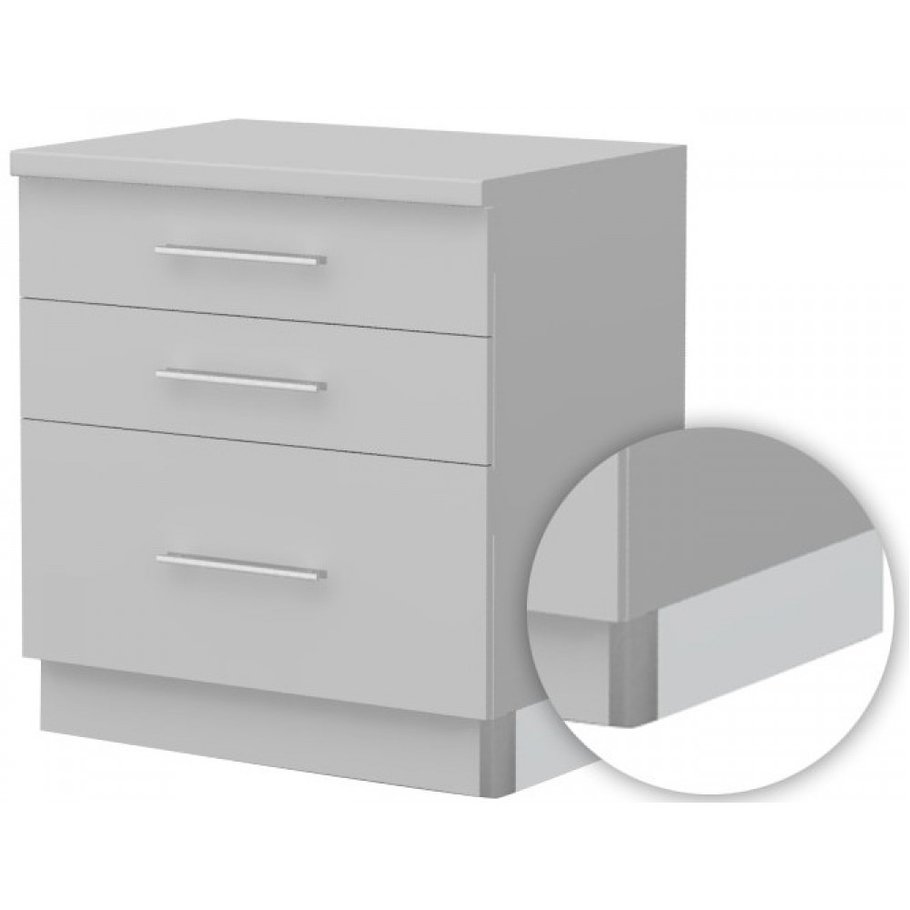 Πλαϊνή μπάζα κουζίνας JL Universal SB-Ivory