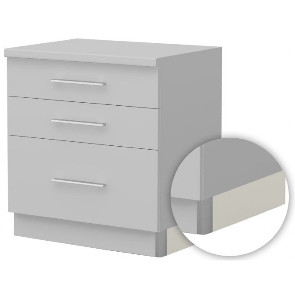 Πλαϊνή μπάζα κουζίνας JL Universal SB-Ivory