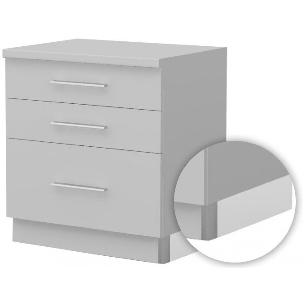 Πλαϊνή μπάζα κουζίνας JL Universal SB-Ivory