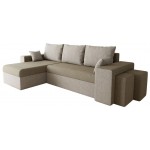 Γωνιακός καναπές Kansas-Ekrou