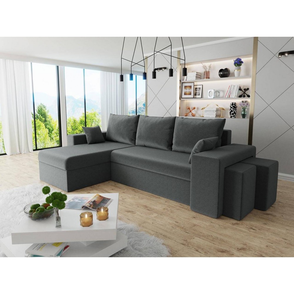 Γωνιακός καναπές Kansas-Gkri