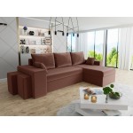 Γωνιακός καναπές Kansas-Kafe