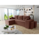 Γωνιακός καναπές Kansas-Kafe