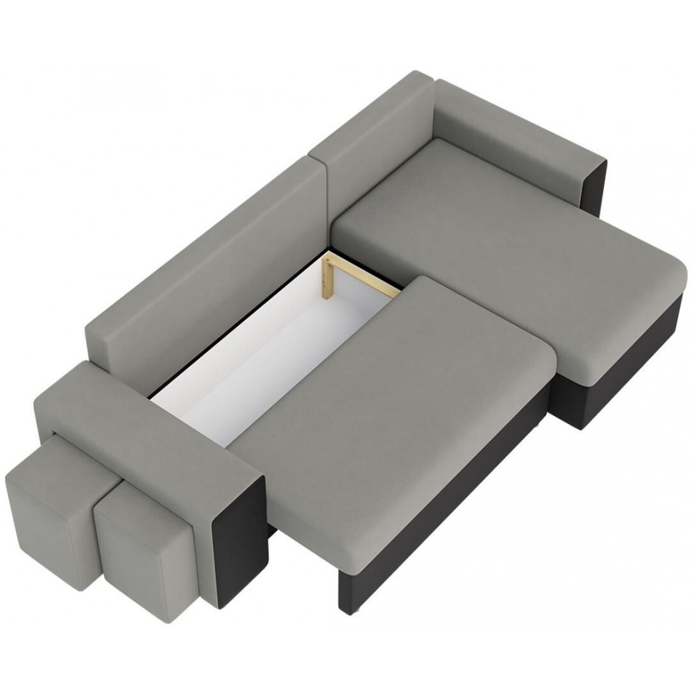 Γωνιακός καναπές Kansas-Mauro