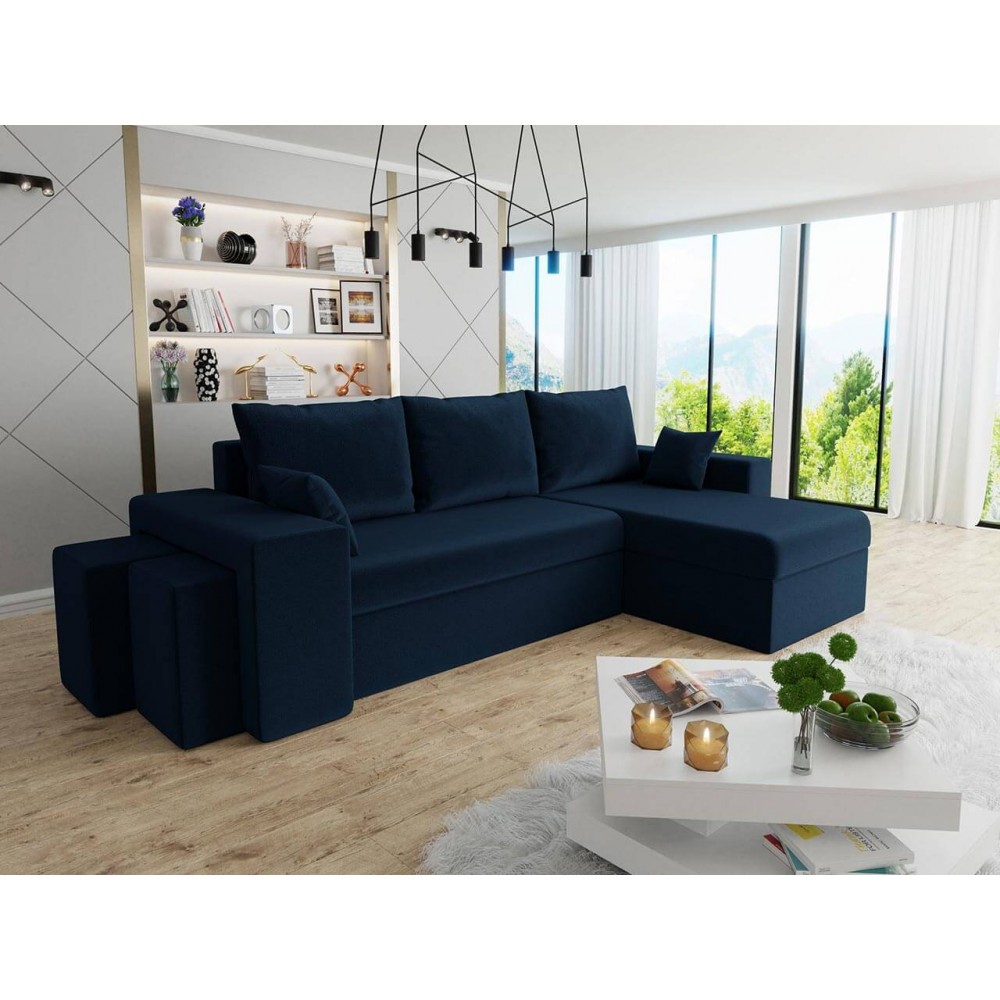 Γωνιακός καναπές Kansas-Mple