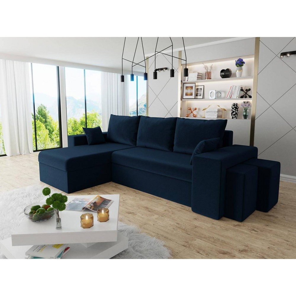 Γωνιακός καναπές Kansas-Mple