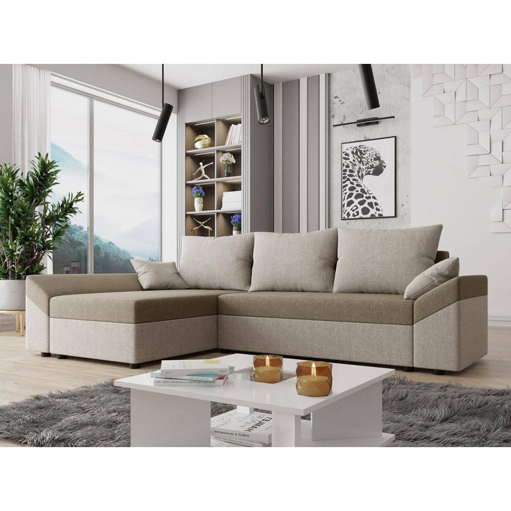 Γωνιακός καναπές Dante L-Gkri