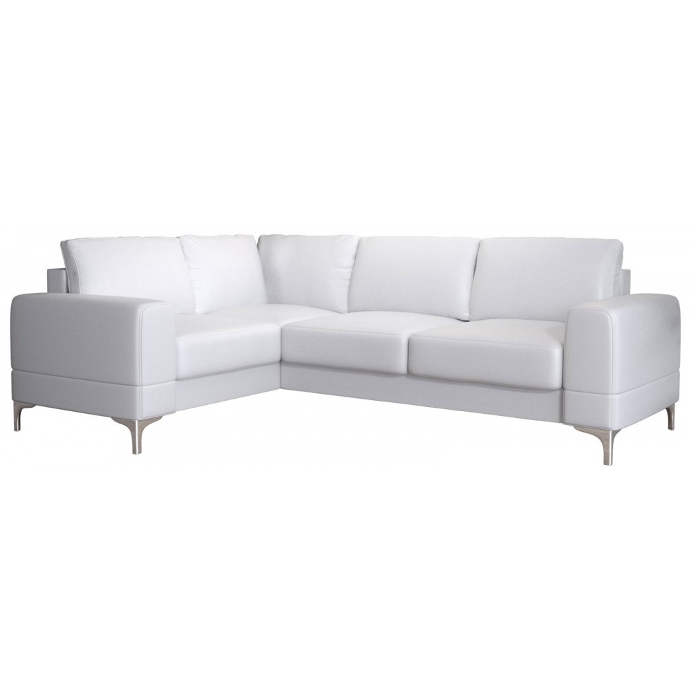 Γωνιακός καναπές Radial LTHR-Leuko-Αριστερή