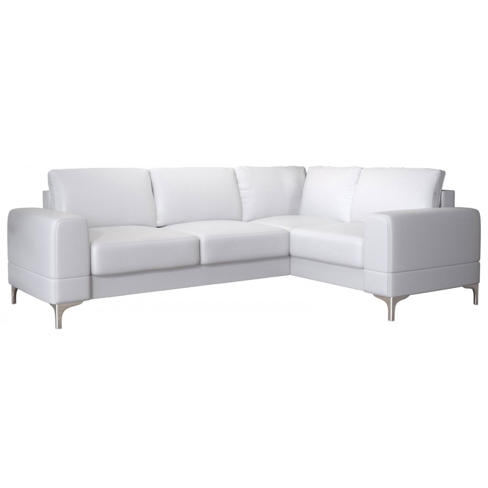 Γωνιακός καναπές Radial LTHR-Leuko-Δεξιά