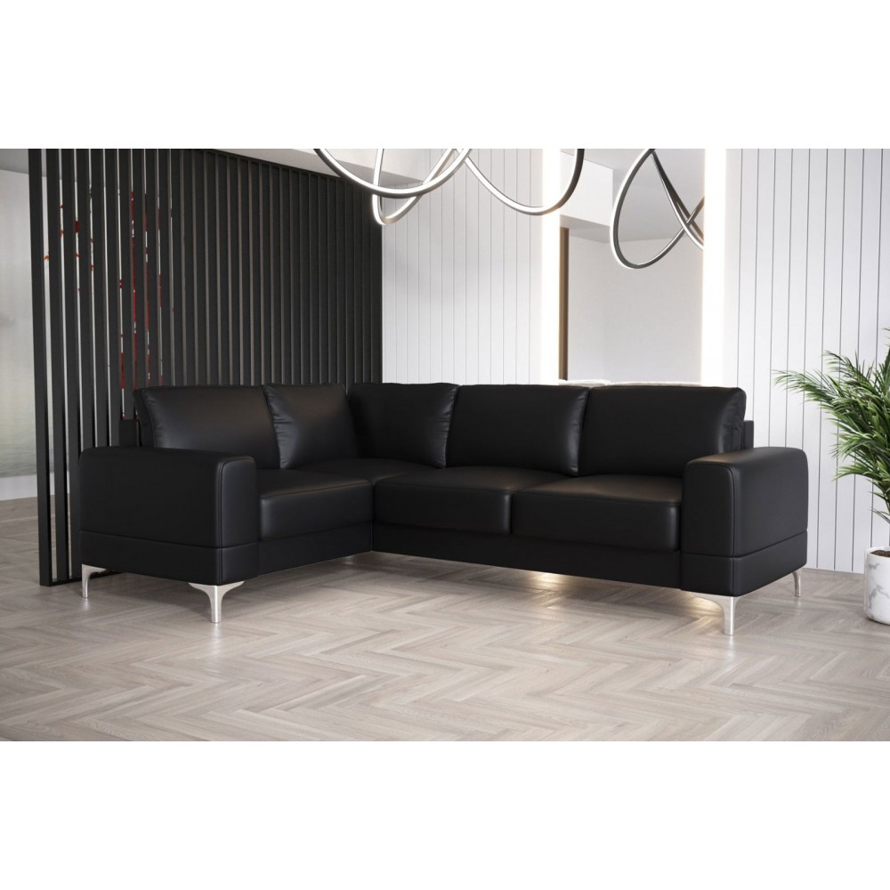 Γωνιακός καναπές Radial LTHR-Mauro-Αριστερή