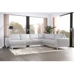 Γωνιακός καναπές Radial Max II-Leuko-Δεξιά