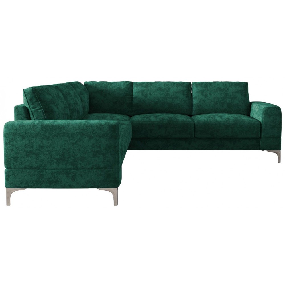 Γωνιακός καναπές Radial Max-Prasino-Αριστερή