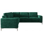 Γωνιακός καναπές Radial Max-Prasino-Αριστερή