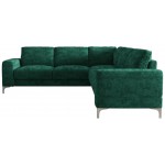 Γωνιακός καναπές Radial Max-Prasino-Δεξιά