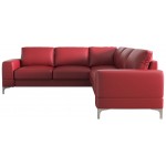 Γωνιακός καναπές Radial Max LTHR-Kokkino-Δεξιά