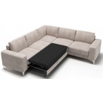 Γωνιακός καναπές Radial Max LTHR-Kokkino-Δεξιά