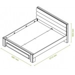 Κρεβάτι Giallo-180x200