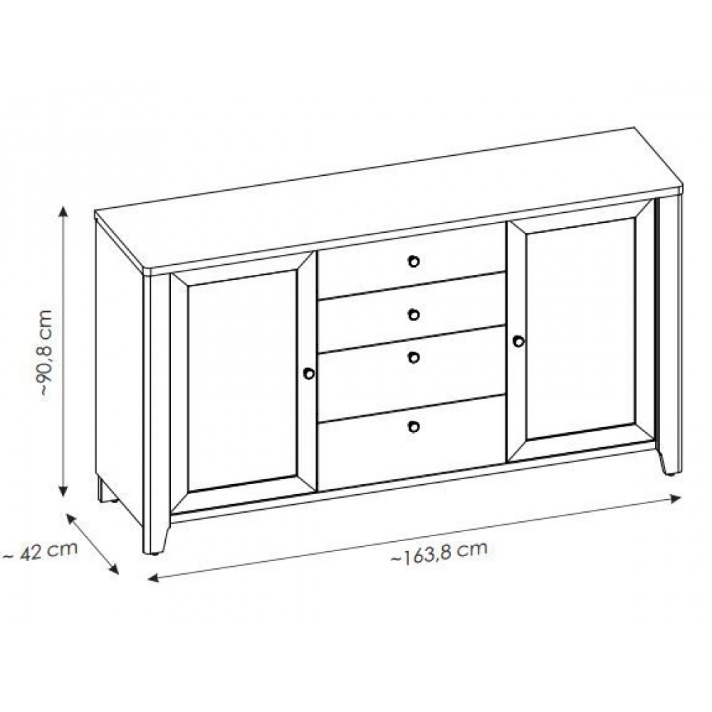 Μπουφές Nostice 2D4S