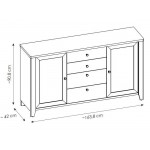 Μπουφές Nostice 2D4S