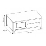 Τραπεζάκι σαλονιού Nostice 1S