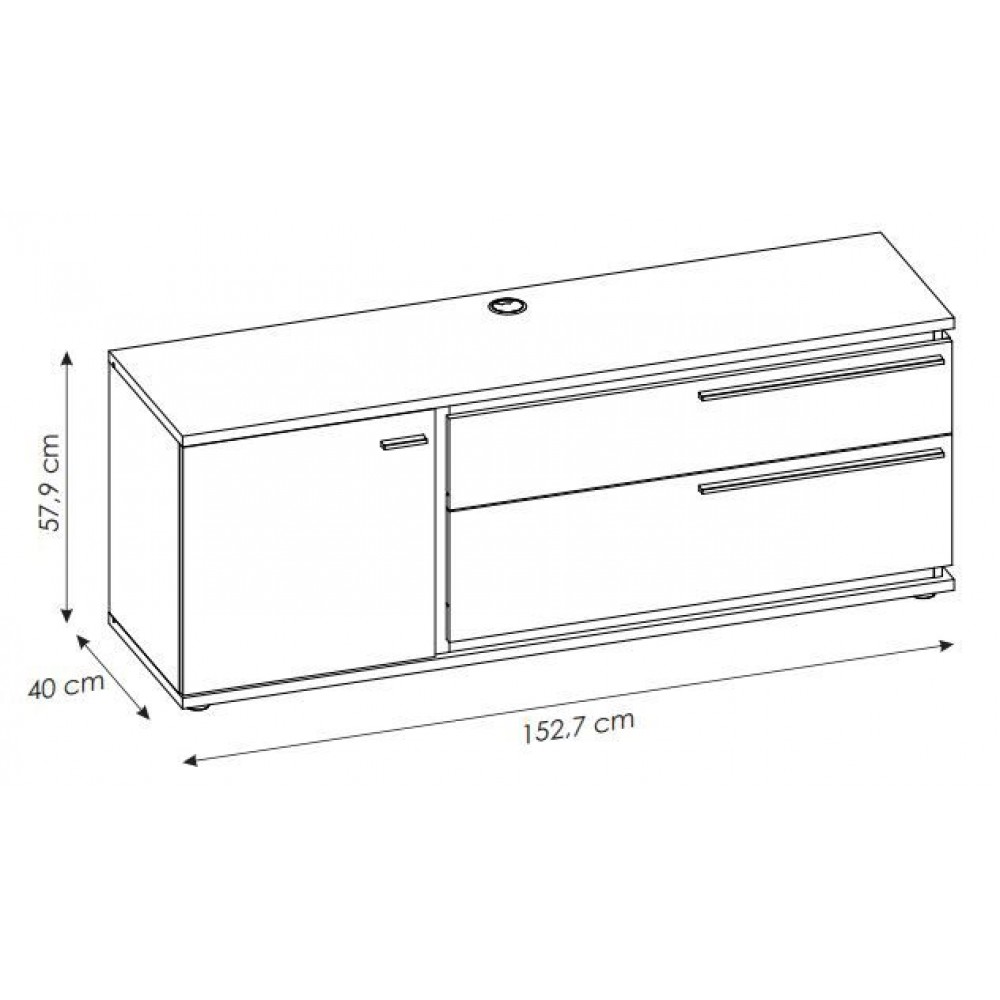 Έπιπλο τηλεόρασης Inala 1D2S
