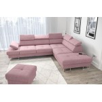Γωνιακός καναπές Gelito-Roz-Δεξιά