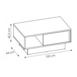 Τραπεζάκι σαλονιού Inala 1S