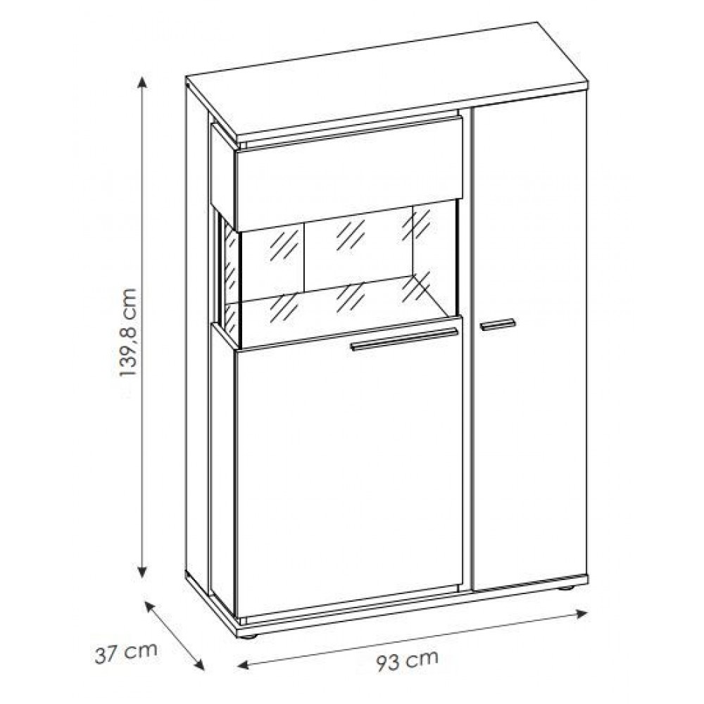 Βιτρίνα Inala 2D-Αριστερά