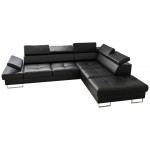 Γωνιακός καναπές Gelito LTHR-Mauro-Δεξιά