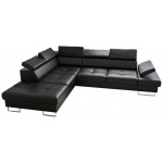 Γωνιακός καναπές Gelito LTHR 276x225x95