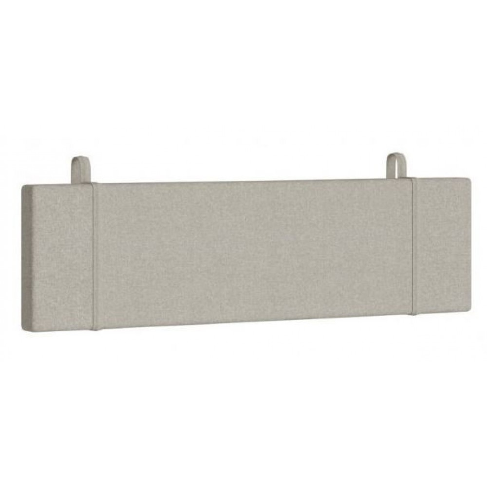 Μαξιλάρι WJ Universal για προσκέφαλο κρεβατιού-Gkri - Krem-Μήκος: 90 εκ.