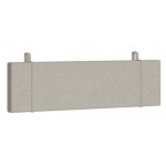 Μαξιλάρι WJ Universal για προσκέφαλο κρεβατιού-Gkri - Krem-Μήκος: 90 εκ.