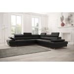 Γωνιακός καναπές Gelito Max LTHR-Mauro-Δεξιά