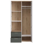 Ντουλάπα Newty δίφυλλη 2D2S