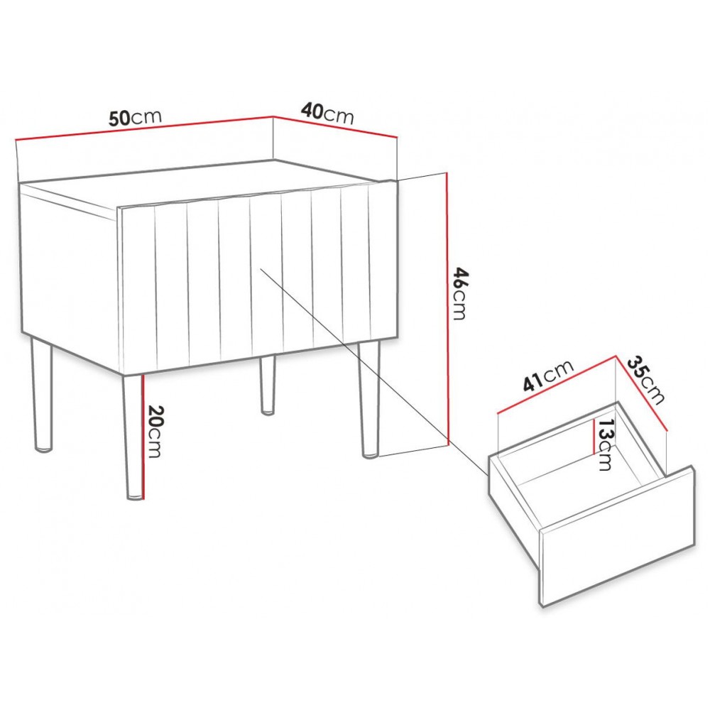 Κομοδίνο Arcos-Mauro