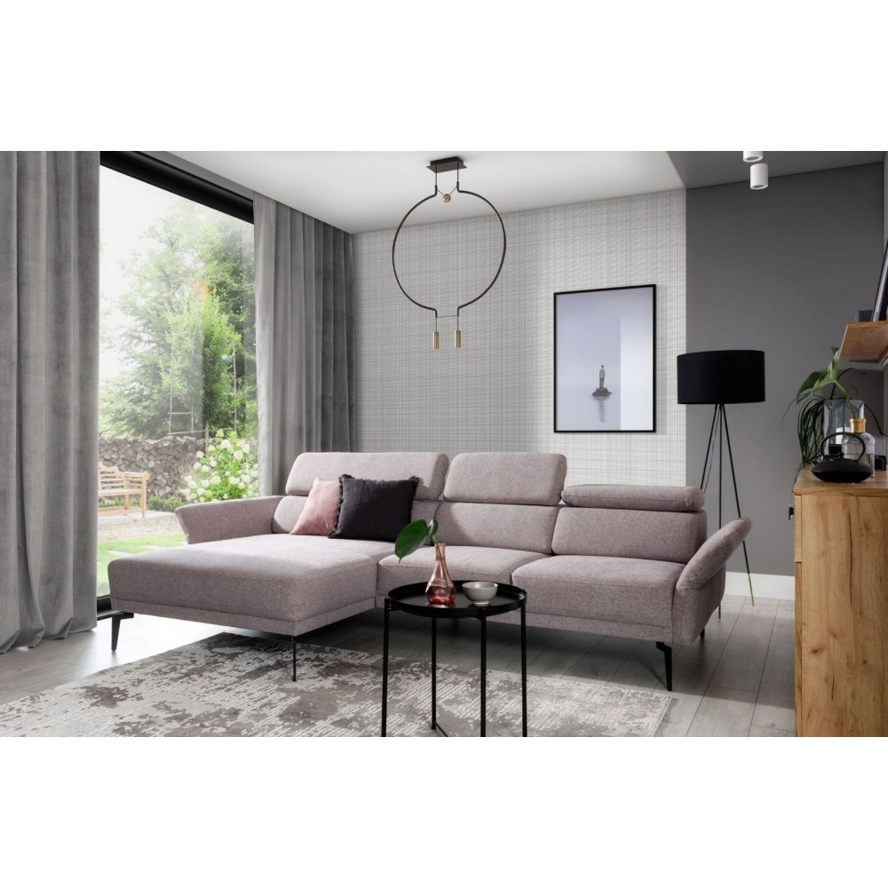 Γωνιακός καναπές Stockton-Αριστερή-Roz Anoixto