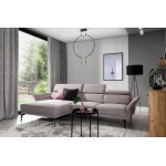 Γωνιακός καναπές Stockton-Αριστερή-Roz Anoixto