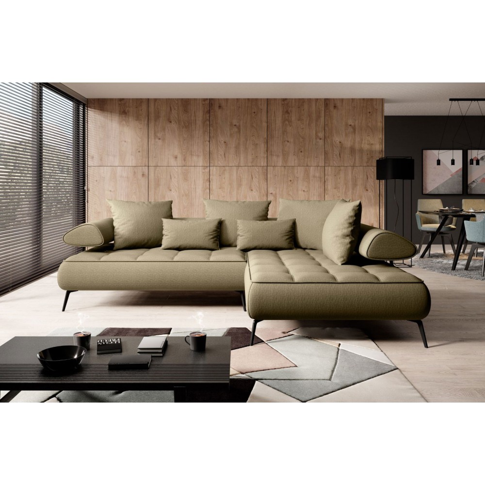 Γωνιακός καναπές Solido-Xaki-Δεξιά