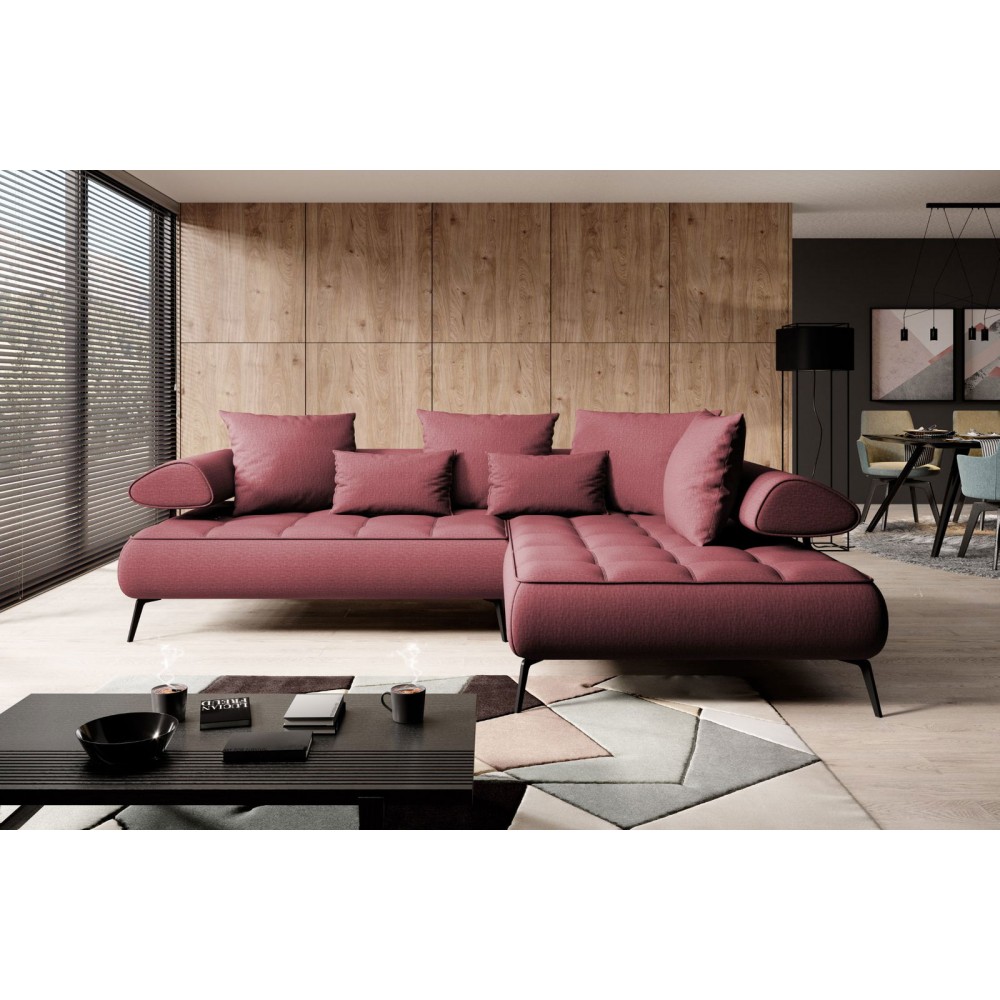 Γωνιακός καναπές Solido-Sapio milo-Δεξιά