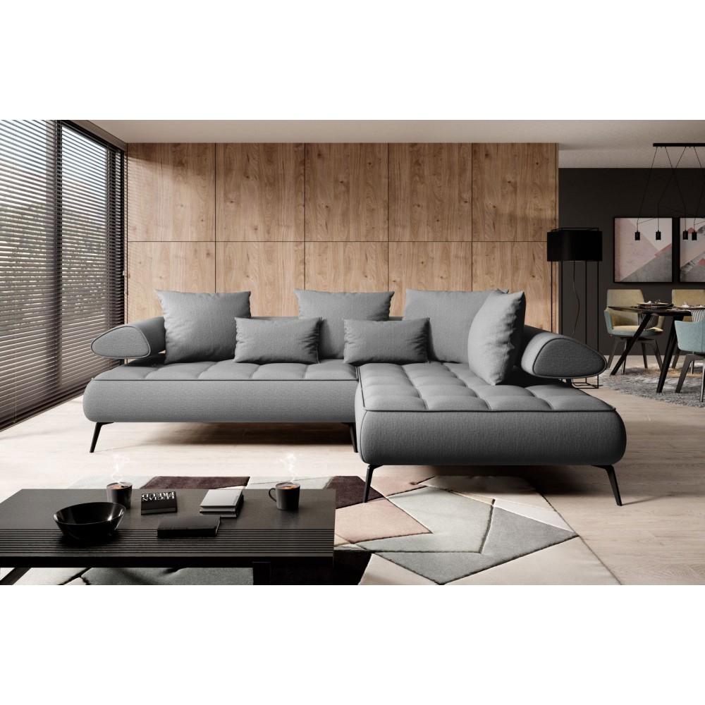 Γωνιακός καναπές Solido-Gkri-Δεξιά