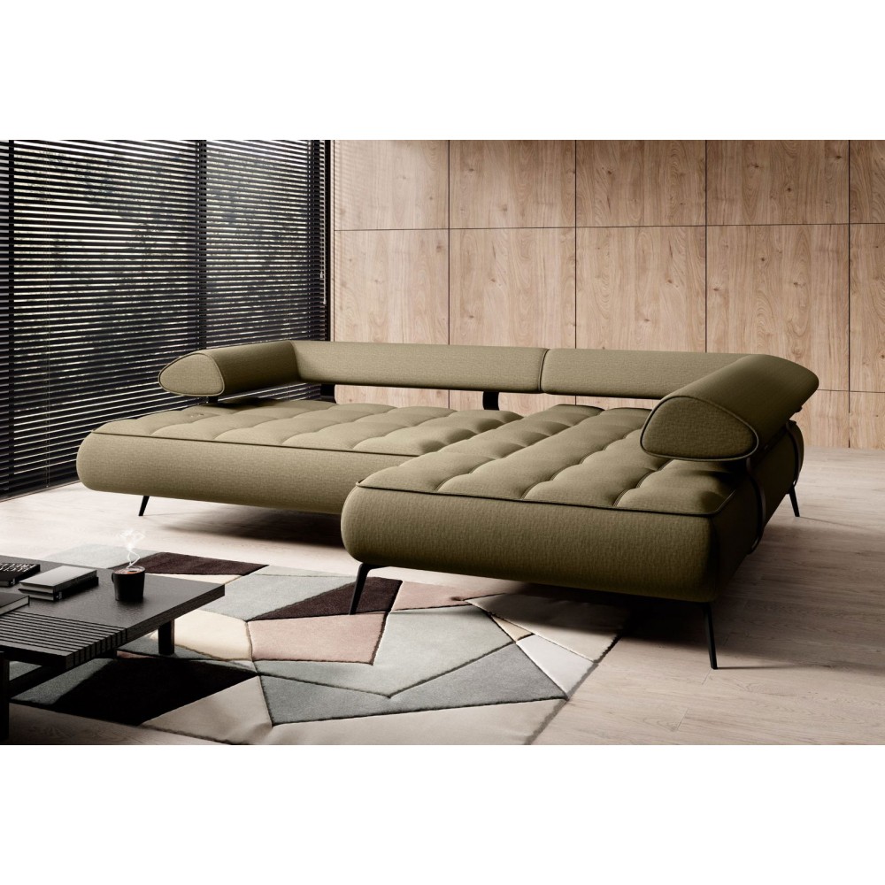 Γωνιακός καναπές Solido-Gkri-Δεξιά