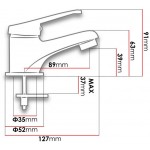 Σετ μπάνιου Madrit I-Fusiko