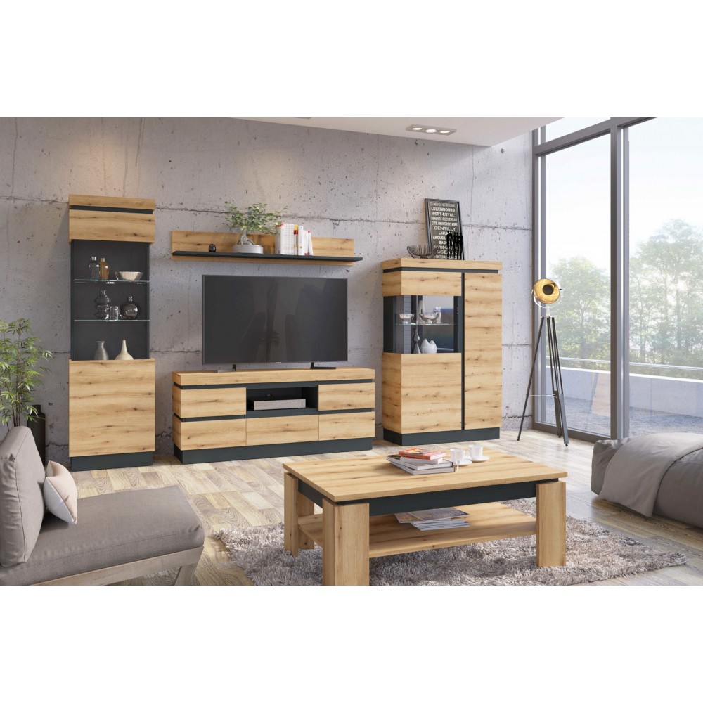 Έπιπλο τηλεόρασης Creto 2D1S