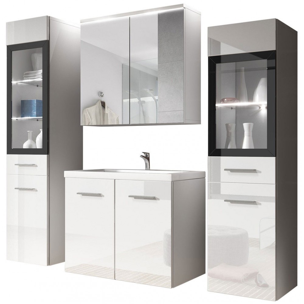 Σετ μπάνιου Madrit II-Leuko-Leuko gualistero