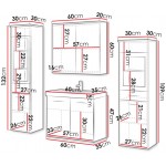 Σετ μπάνιου Madrit II-Leuko-Leuko gualistero