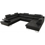 Γωνιακός καναπές Gelito Max I LTHR-Mauro-Αριστερή